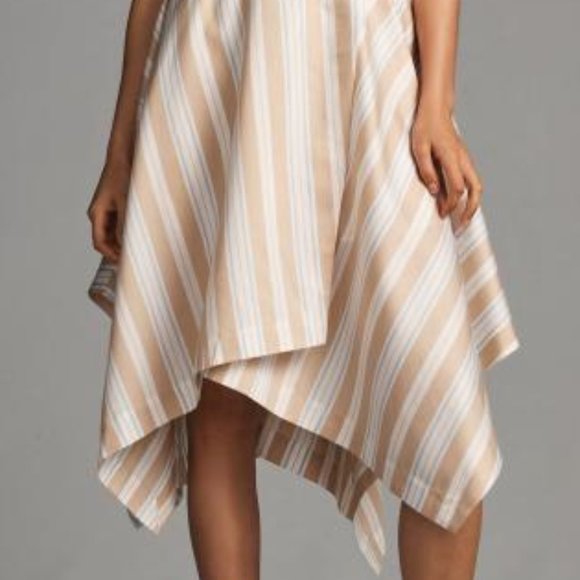 Brand New Maeve Asymmetrical Wrap Shirt Dress - Picture 7 of 8